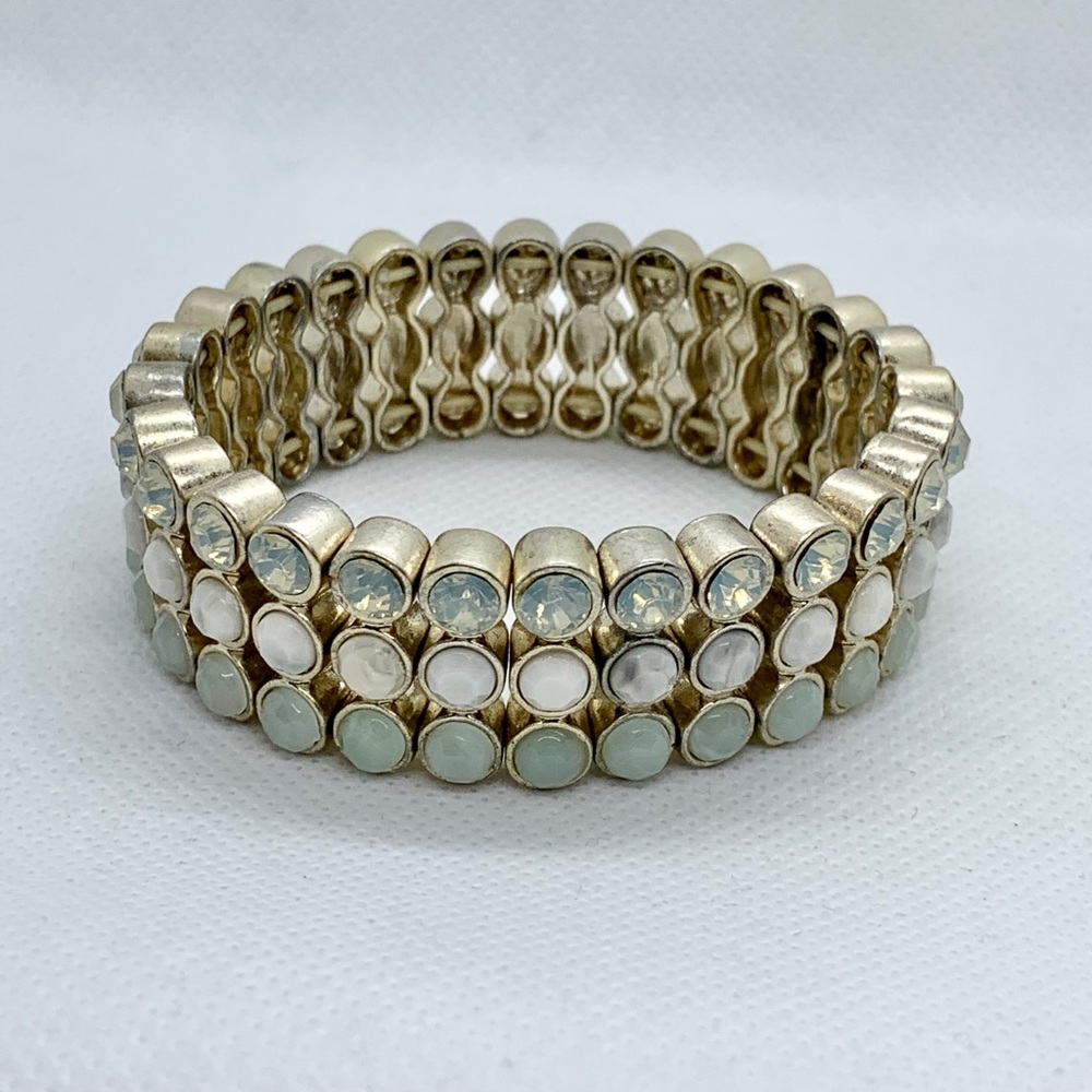 Multicolored Trio Stretch Bracelet
